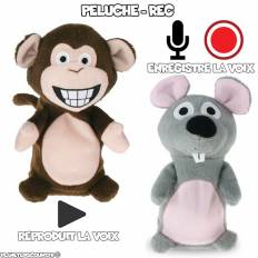 Grossite Peluche veilleuse 3 couleurs pour enfant B2B