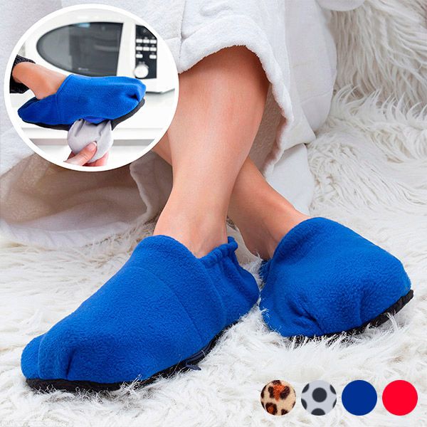 Chaussons de relaxation chauffants micro-ondes