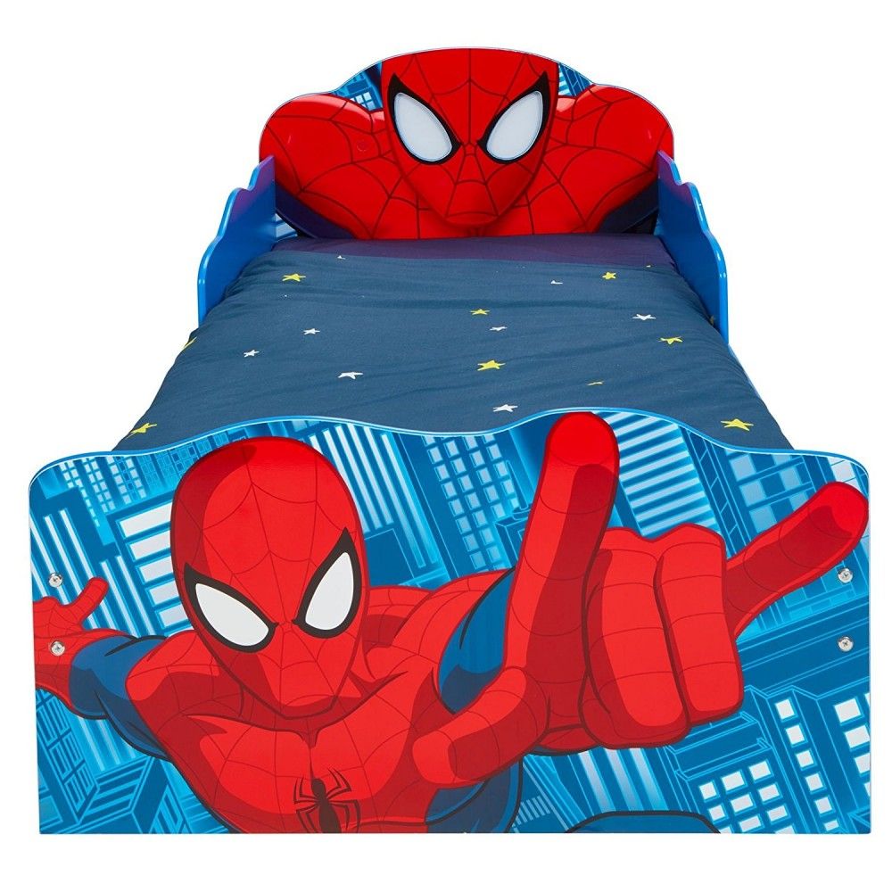 Grossiste Lit enfant Spiderman lumineux avec rangements B2B