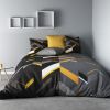 Parure de couette 220x240 cm 100% Coton 57 fils Marco Yellow