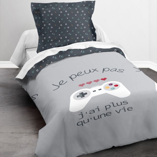 Parure de couette pour enfant 140x200 cm 100% Coton 57 fils TODAY La Bross