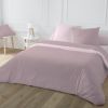 Parure de lit - Housse de couette 100% Coton 57 fils Figue Vieux Rose