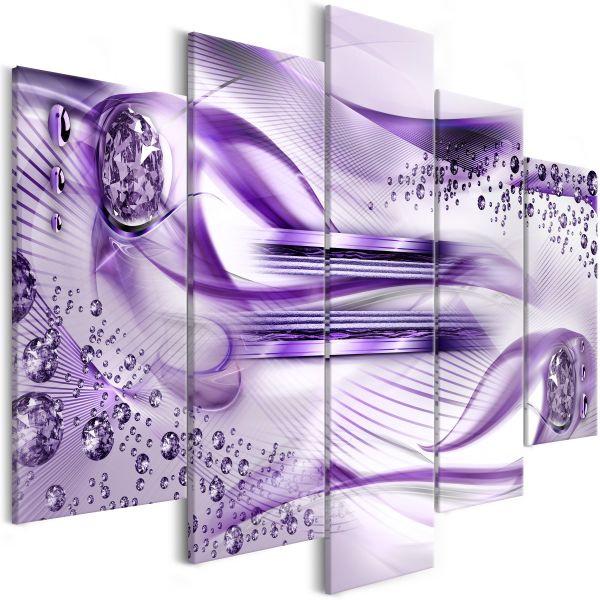 Tableau Underwater Harp (5 Parts) Wide Violet