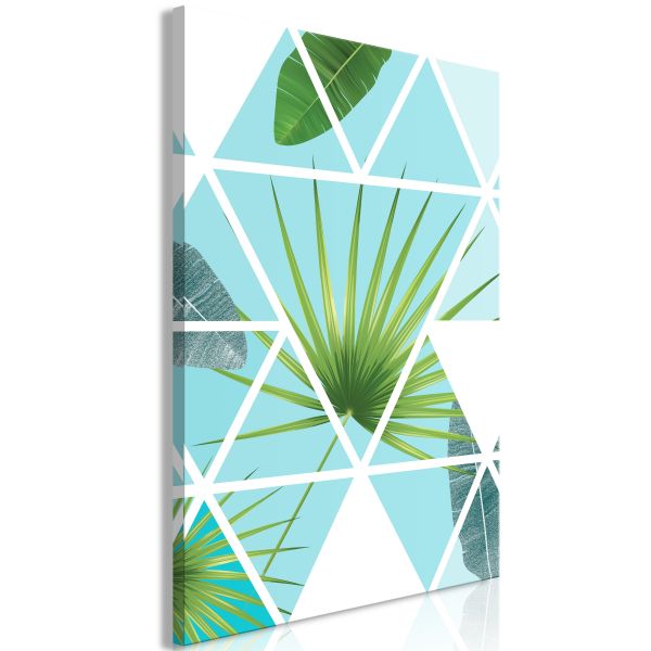 Tableau Geometric Palm (1 Part) Vertical