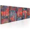 Tableau Metal Mosaic: Red