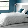 Housse de couette Réversible et taie d'oreiller Percale de Coton Mydas