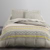 Housse de couette et taie d'oreiller 100% coton Djelba