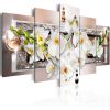 Tableau Fleurs White abstract orchid