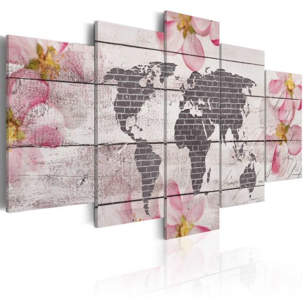 Tableau Cartes du monde Subtle World