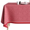 Nappe rectangulaire anti tache 140x250 cm Coton Chambray Tango