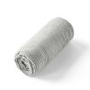 Drap housse 140x190 cm Gaze de Coton Gris Glacier