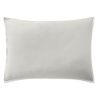 Taie d’oreiller 50x70 cm Percale de Coton Gris Perle