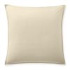 Taie d’oreiller 65x65 cm Percale de Coton Ecru Naturel