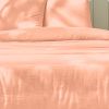 Parure de lit 240x260 cm Gaze de Coton Rose