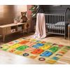 Tapis chambre enfant 80x150 cm Polyester Alpha Number