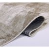 Tapis de salon 80x150 cm Polyester Bambou Beige