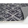 Tapis de salon 120x180 cm Polyester Berbere Gris