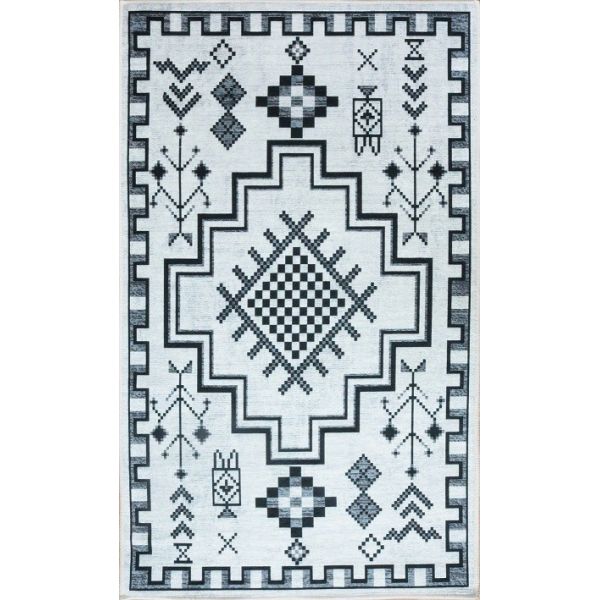 Tapis de salon 80x150 cm Polyester Berbere