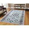 Tapis de salon 120x180 cm Polyester Berbere Los Bleu