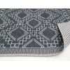 Tapis de salon 120x180 cm Polyester Berbere Noir