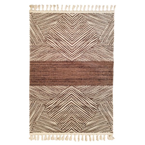 Tapis de salon 120x180 cm Polyester Berbere Tinghir