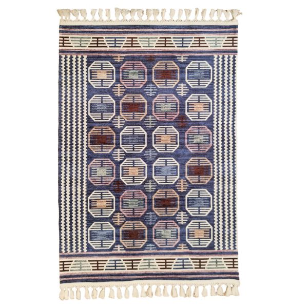 Tapis de salon 160x230 cm Polyester Berbere Chaouen