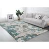 Tapis de salon 80x150 cm Polyester Moderne Bleu