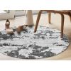 Tapis de salon 120x120 cm Polyester Moderne