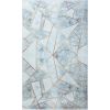 Tapis de salon 120x180 cm Polyester Grafic Gris