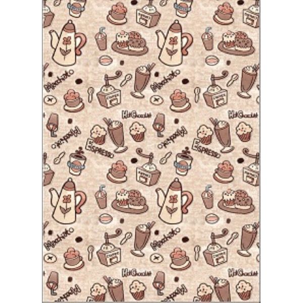 Tapis de cuisine 40x60 cm Polyester Espress