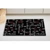 Tapis de cuisine 50x80 cm Polyester Espress