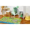 Tapis chambre enfant 100x160 cm Polyester Circuit Multi