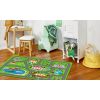 Tapis chambre enfant 100x160 cm Polyester Circuit Villa