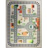 Tapis chambre enfant 120x160 cm Polyester Circuit Zoo