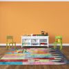 Tapis chambre enfant 100x160 cm Polyester Crayon