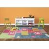 Tapis chambre enfant 100x160 cm Polyester Marelle