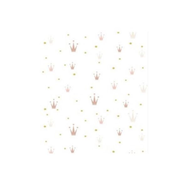 Tapis chambre enfant 120x160 cm Polyester Crown Ecru