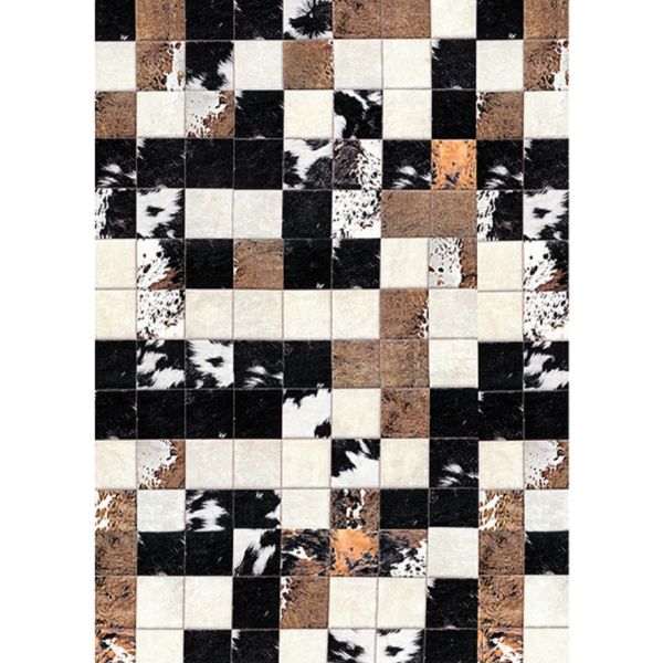 Tapis de salon 50x80 cm Polyester Cube