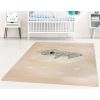 Tapis chambre enfant 100x150 cm Polyester Sweatdr Rose