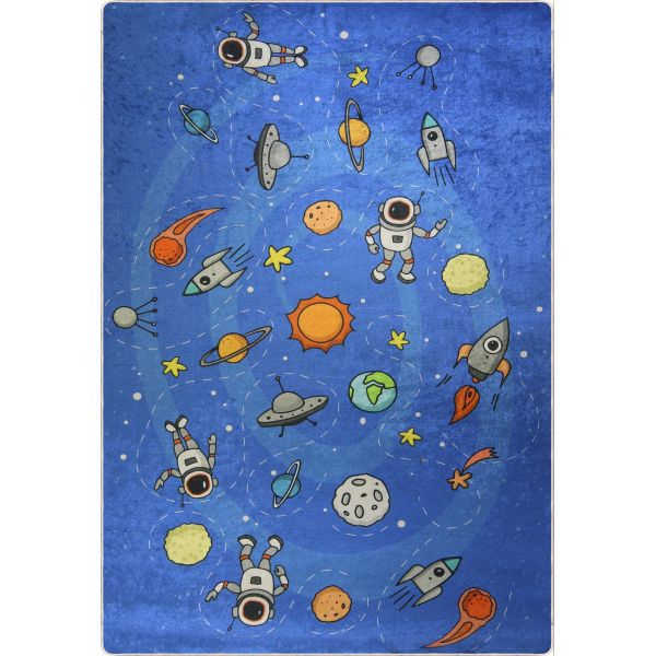 Tapis chambre enfant 100x150 cm Polyester Galax