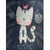 Tapis chambre enfant 80x150 cm Polyester Kitty