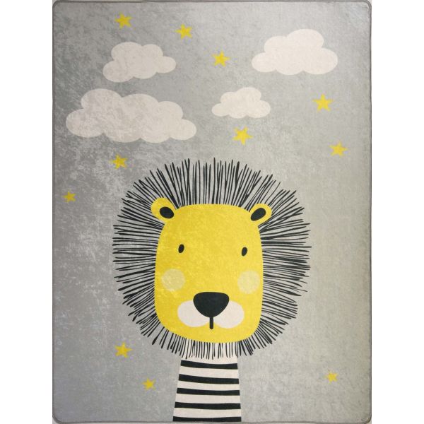 Tapis chambre enfant 120x160 cm Polyester Leo