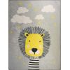 Tapis chambre enfant 120x160 cm Polyester Leo