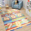 Tapis chambre enfant 120x160 cm Polyester Number