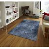 Tapis de salon 120x180 cm Polycoton Fisun Bleu