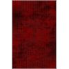 Tapis de salon 120x180 cm Polycoton Fisun Rouge