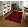 Tapis de salon 120x180 cm Polycoton Fisun Rouge