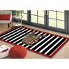 Tapis de salon 120x180 cm Polyester Gan Rouge