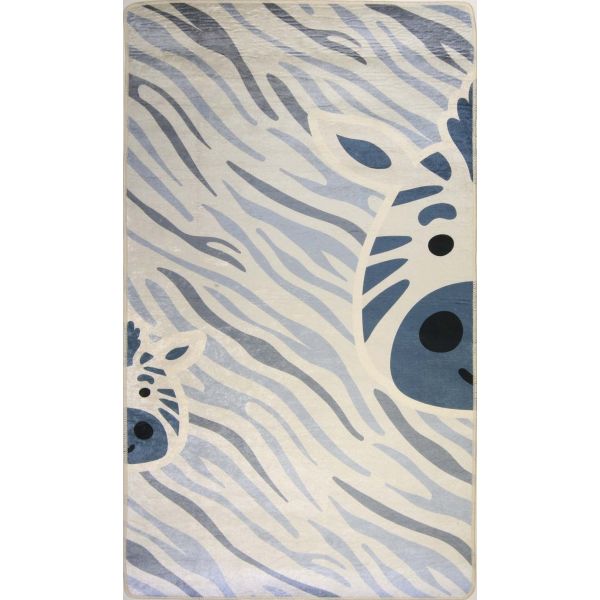 Tapis chambre enfant 120x160 cm Polyester Zebre