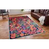 Tapis de salon 160x230 cm Polyester Happy Noir